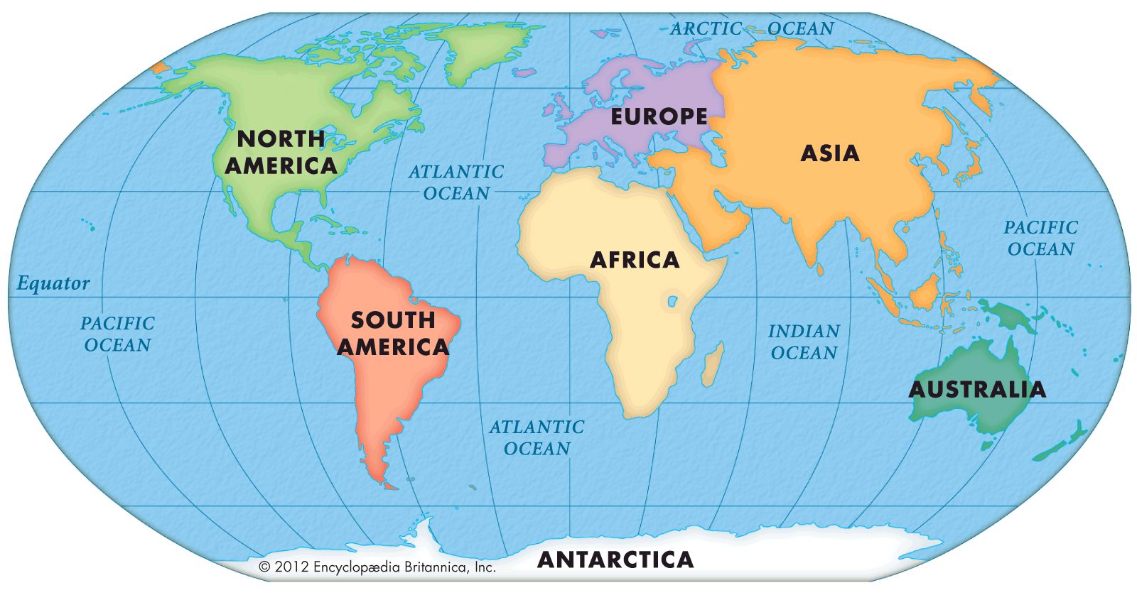 ¿Cuantos continentes hay?