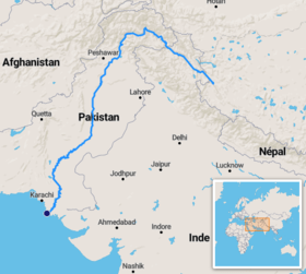 ¿Dónde nace el río Indo?