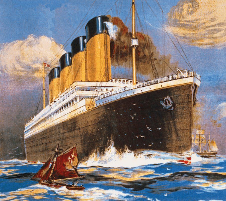 ¿Cómo crearon el barco en la película Titanic?
