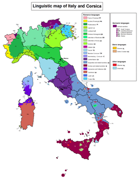 ¿Cuántos dialectos hay en Italia?
