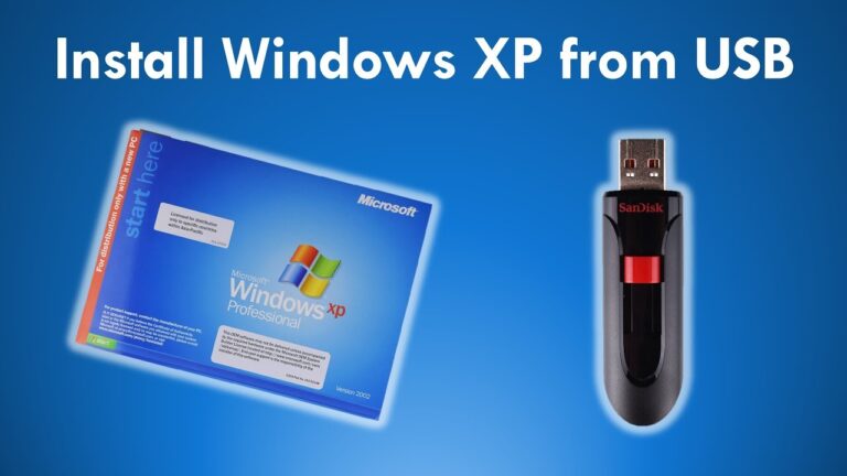 ¿Descargar windows xp a memoria usb?
