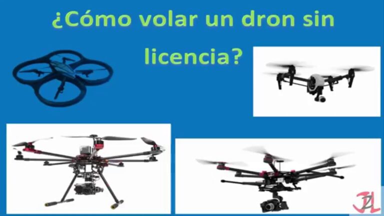 ¿Qué drones se pueden pilotar sin licencia?